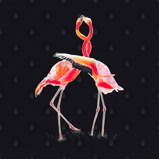 Flamingos lovers by Mimie20